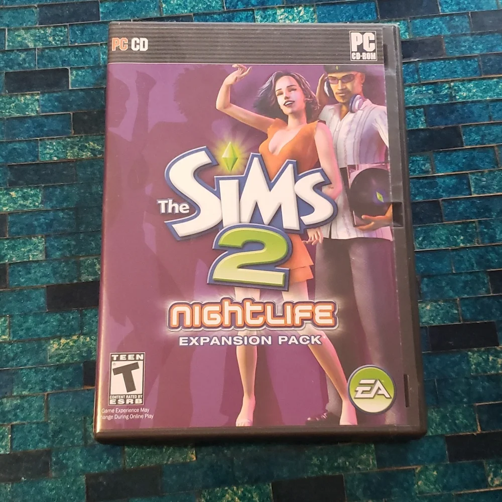 SIMS 2 (PC) - Base Game Plus 2 Expansions (Celebration Stuff & Nightlife)